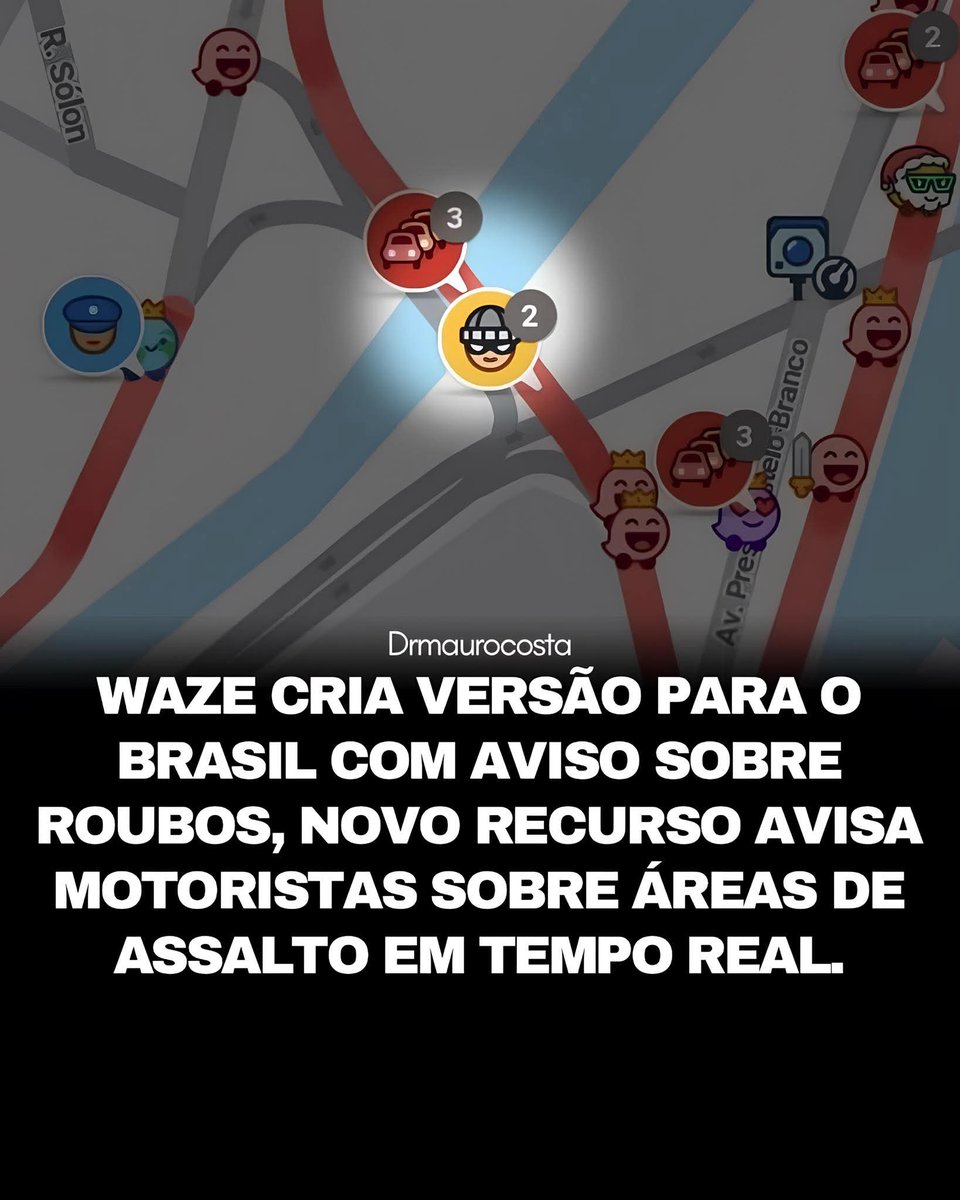 Espero que informe também território dominado pelo tráfico para evitar que turistas sejam fuzilados ao entrarem por engano nas favelas.