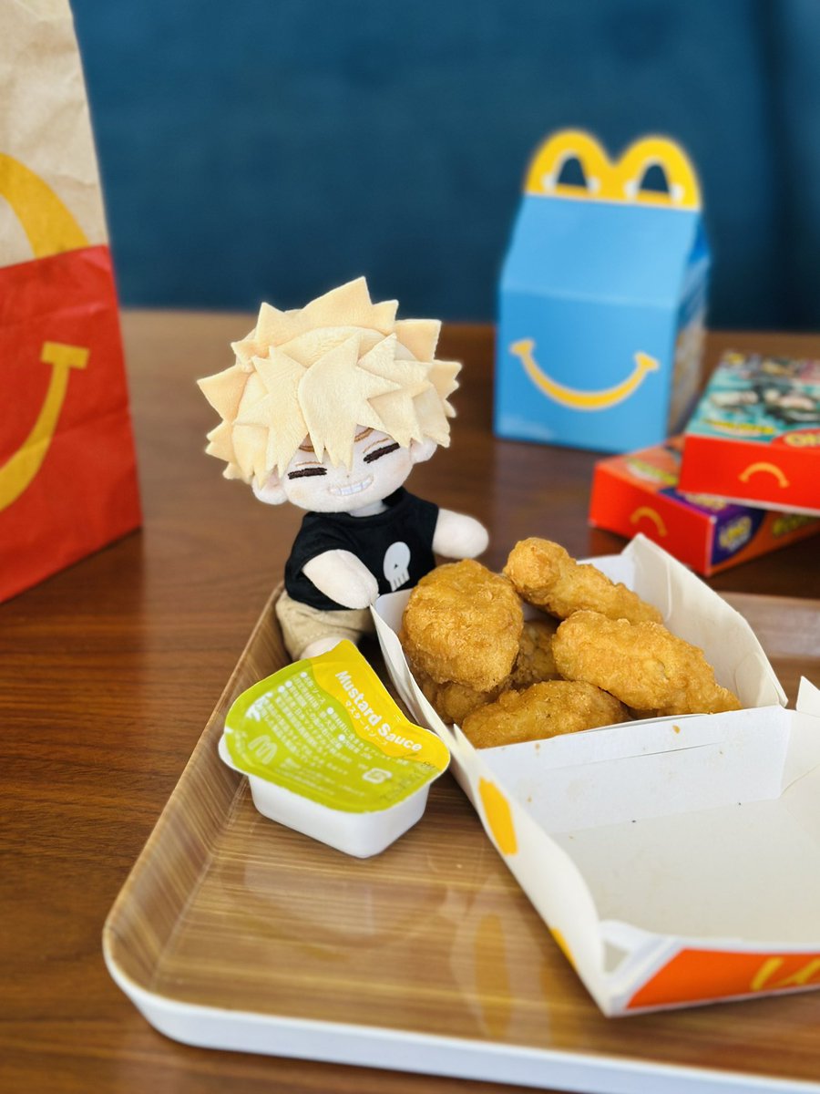 今日はおうちマック🍔🍟🥤

⚠︎Fan fiction ⚠︎自作ぬい