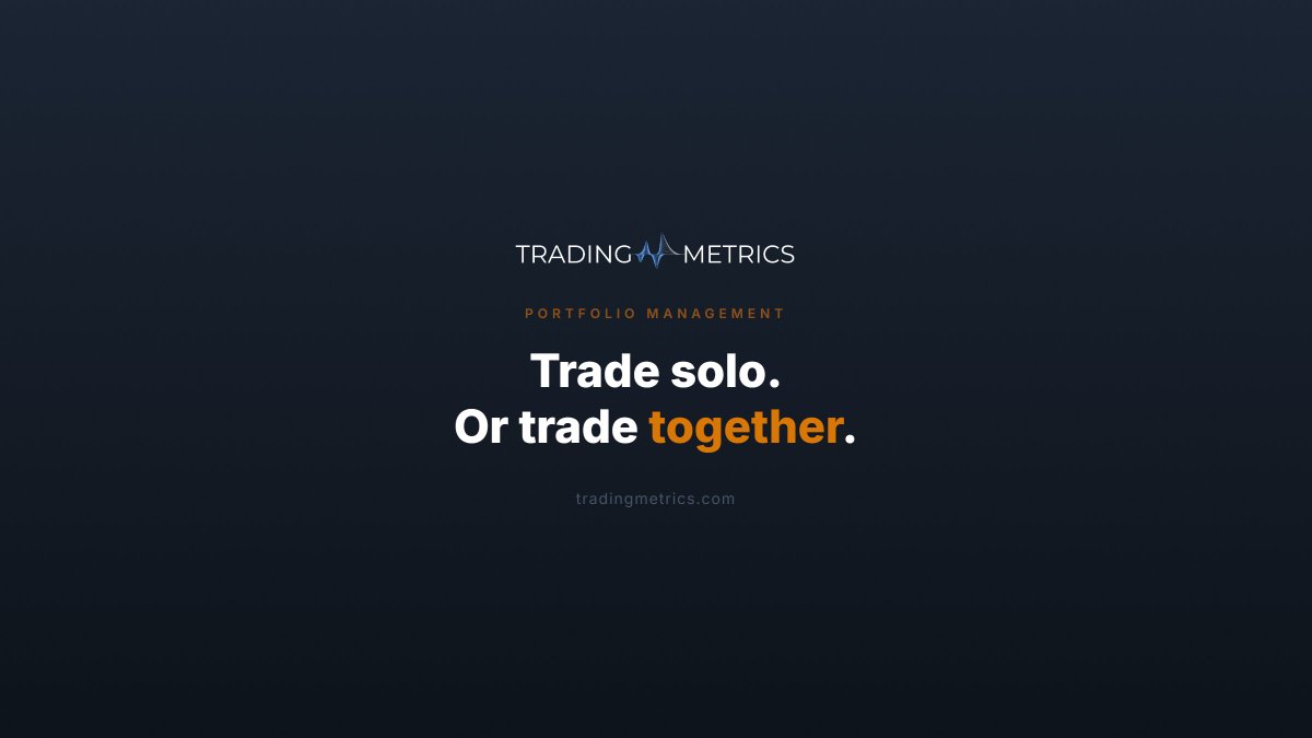 Trading Metrics tweet media