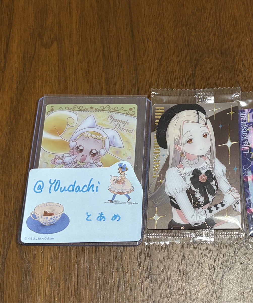 Y0udachi's tweet photo. @caxx0o 初めまして、検索から失礼します。
SR広を所持しております。SR千奈との交換は可能でしょうか。ご検討お願いします https://t.co/0sI2C3Mn84