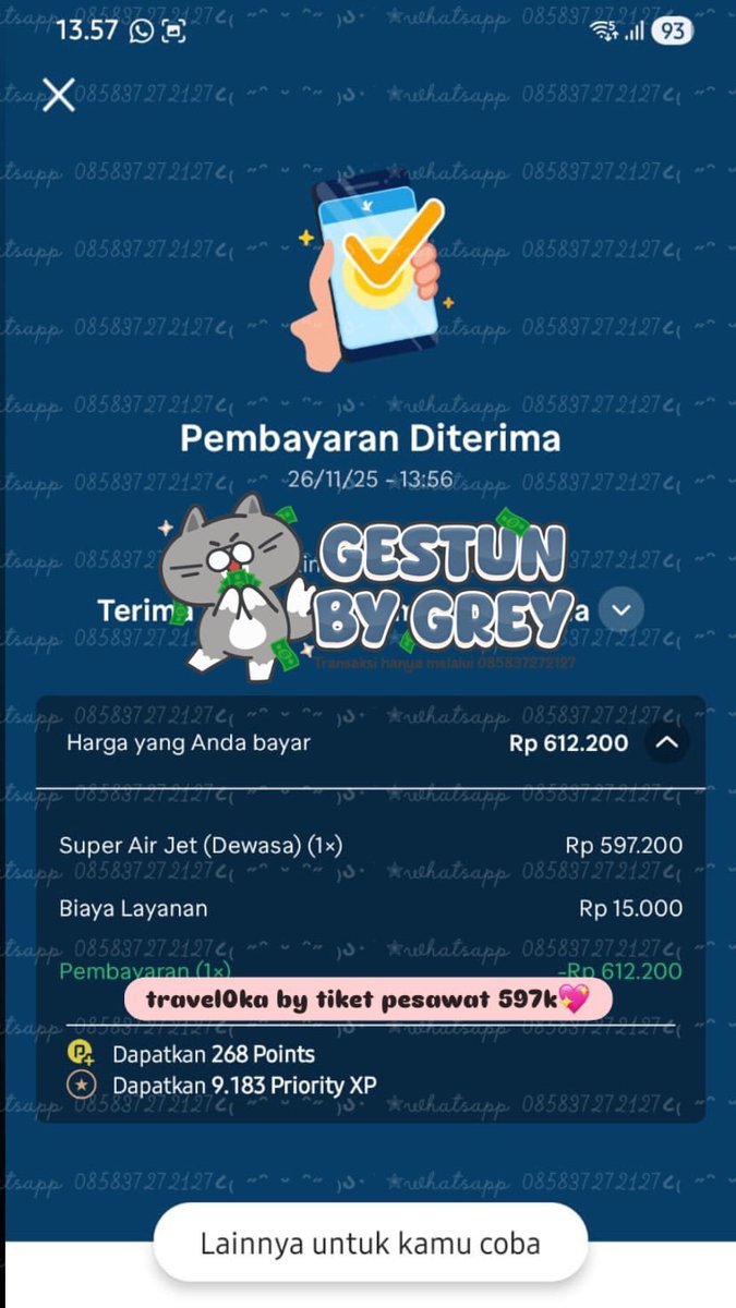 gestun va checkout tagihan tiket all paylater tweet media