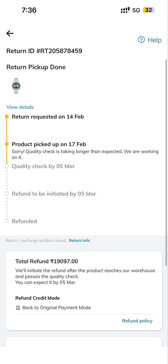 thakuravi15's tweet image. @AJIOLife Pathetic return &amp;amp; refund experience with @AJIOLife. Product picked up weeks ago but refund still stuck in “quality check delay”. No clear support or timeline. Customers’ money is not a joke. Kindly escalate and process my ₹19K refund ASAP. #AjioFail #RefundIssue