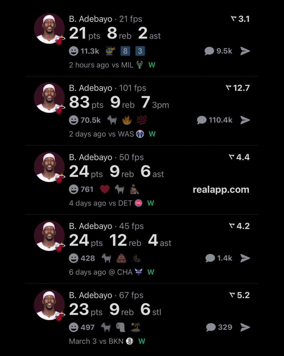 realapp's tweet photo. Bam has been hooping in March 🔥 https://t.co/IcHXjJY53R