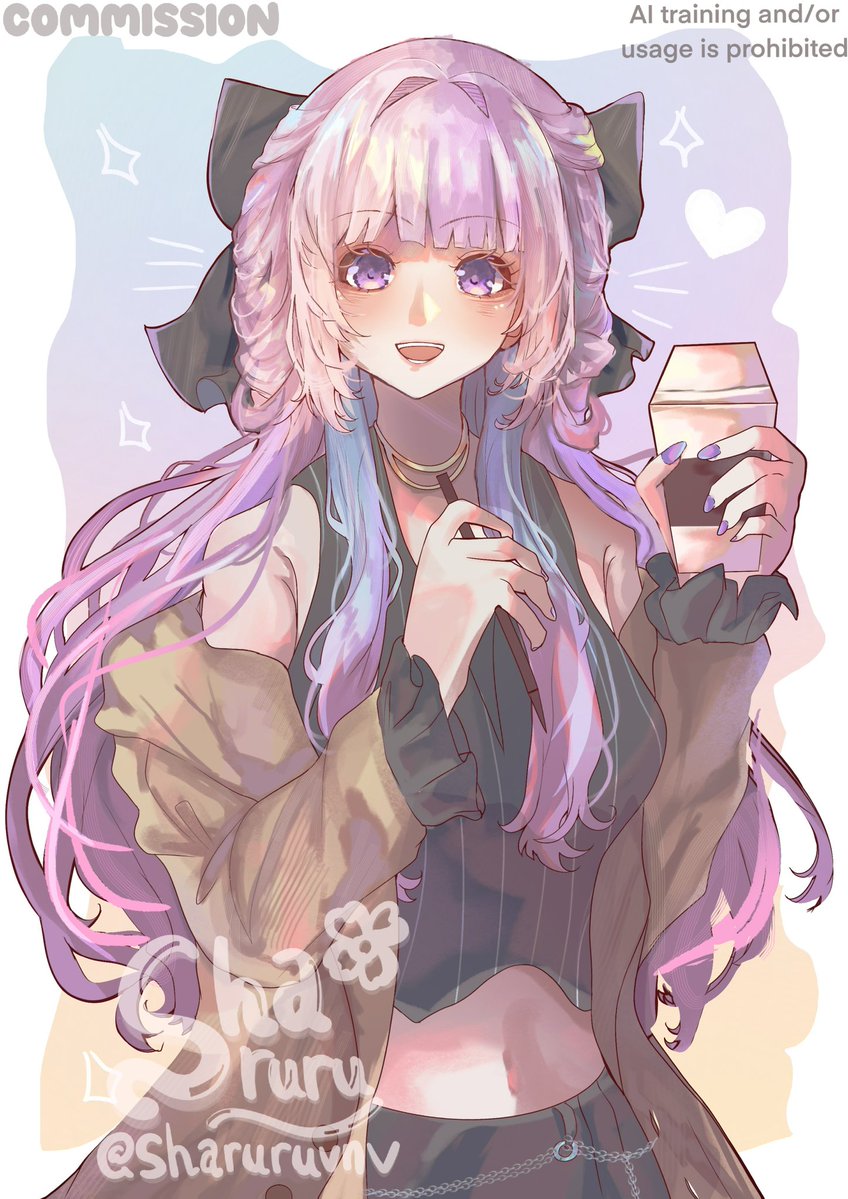 Ruru Half Commission for remuu
Thank you for commissioning me ( ´∀｀)

#Artanne