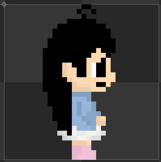 Drexel_Dev's tweet photo. The star of the show... In pixel!

Truly unfortunate she ended up in this position.
#indiedev #indieart #gamedev https://t.co/rCx6MjhPJH