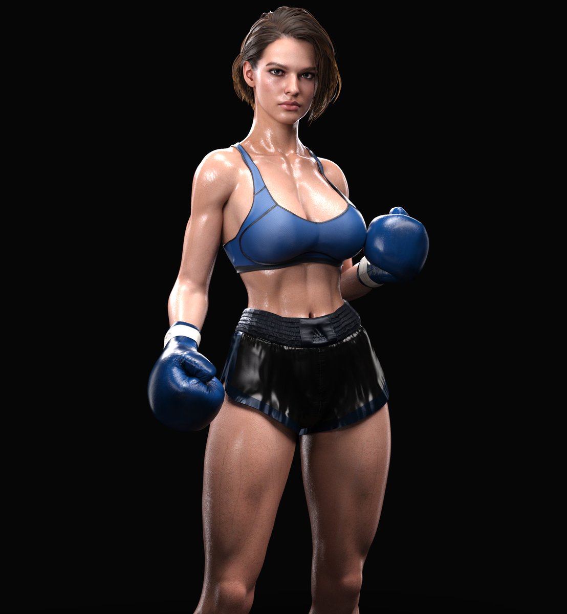InvadermuriloX's tweet image. Boxer Jill Valentine | Resident Evil 🥊

#residentevil #capcom #re #boxing #femaleboxing #fanart