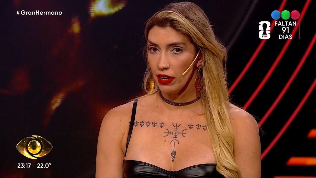 Carmiña tras ver las imágenes cita a <a href="/Moria_Casan/">Moria Casán</a>: "No aclares que oscurece. Es un chiste que no se dice. Ya que tanto me quieren juzgar, díganme si ustedes no dicen comentarios cancelables" #GranHermano