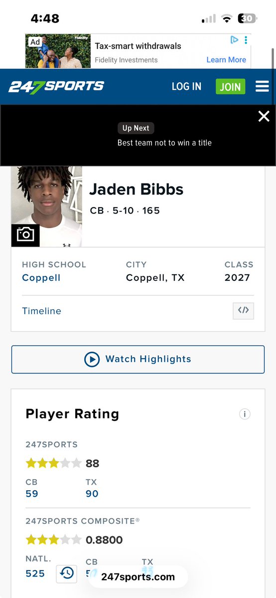 Jaden Bibbs tweet media