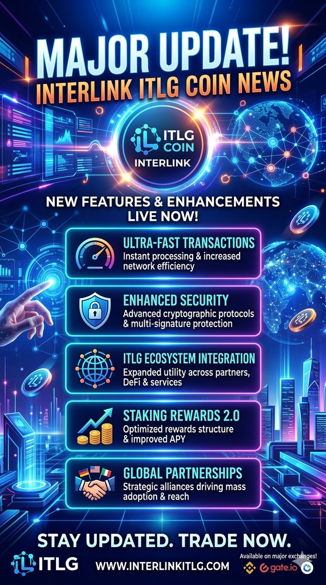 yash935323's tweet photo. Ultra-Fast Transactions – Scaling for global mass adoption.
🛡️ Enhanced Security – Advanced ZK-proofs &amp; biometric integrity.
🔗 Get verified https://t.co/H1zSmMy8R1
#ITLG #InterlinkNetwork #CryptoNews #Web3 #DePIN #BlockchainUpdate #Staking https://t.co/PaeGaijXVu