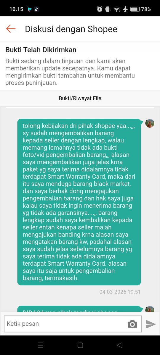 lanakelana69's tweet photo. MANA KELANJUTANNYA INI???!!! @ShopeeID @ShopeePay_ID 
UDAH HAMPIR SEBULAN UANG DANA SAYA GABISA KEMBALI,,, BARANG UDAH SAYA KIRIMKAN KE SELLER ITU,,,, APAAN DAH FORUM DISKUSI BUKAN KEK FORUM DISKUSI WOYYY https://t.co/APnbJBEPNA