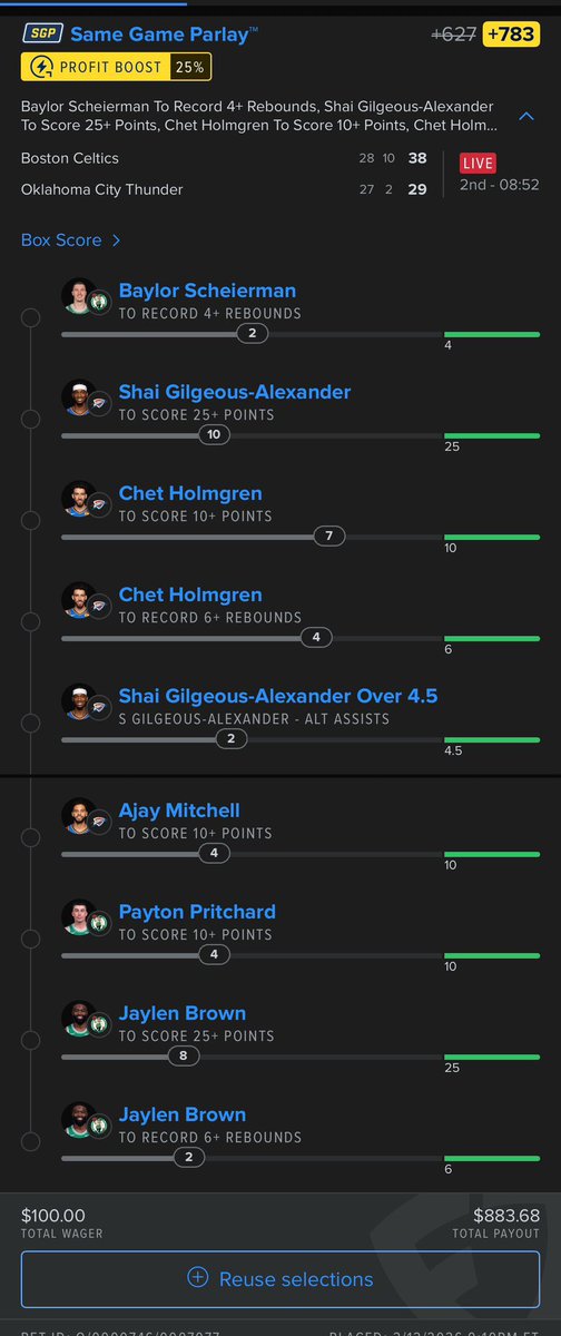 Winning Bets X tweet media