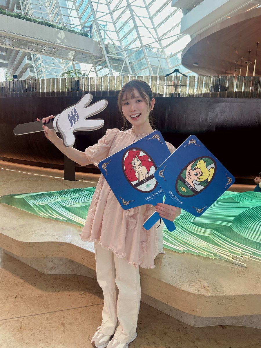 今日から #ディズニーアドベンチャー　に乗船🚢！！楽しみー！！

#DisneyAdventure #ミッキーネット