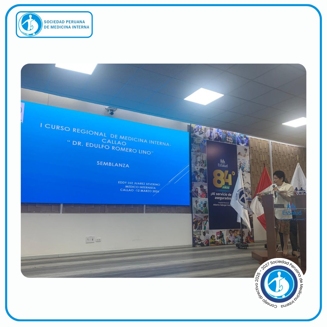 Sociedad Peruana de Medicina Interna tweet media