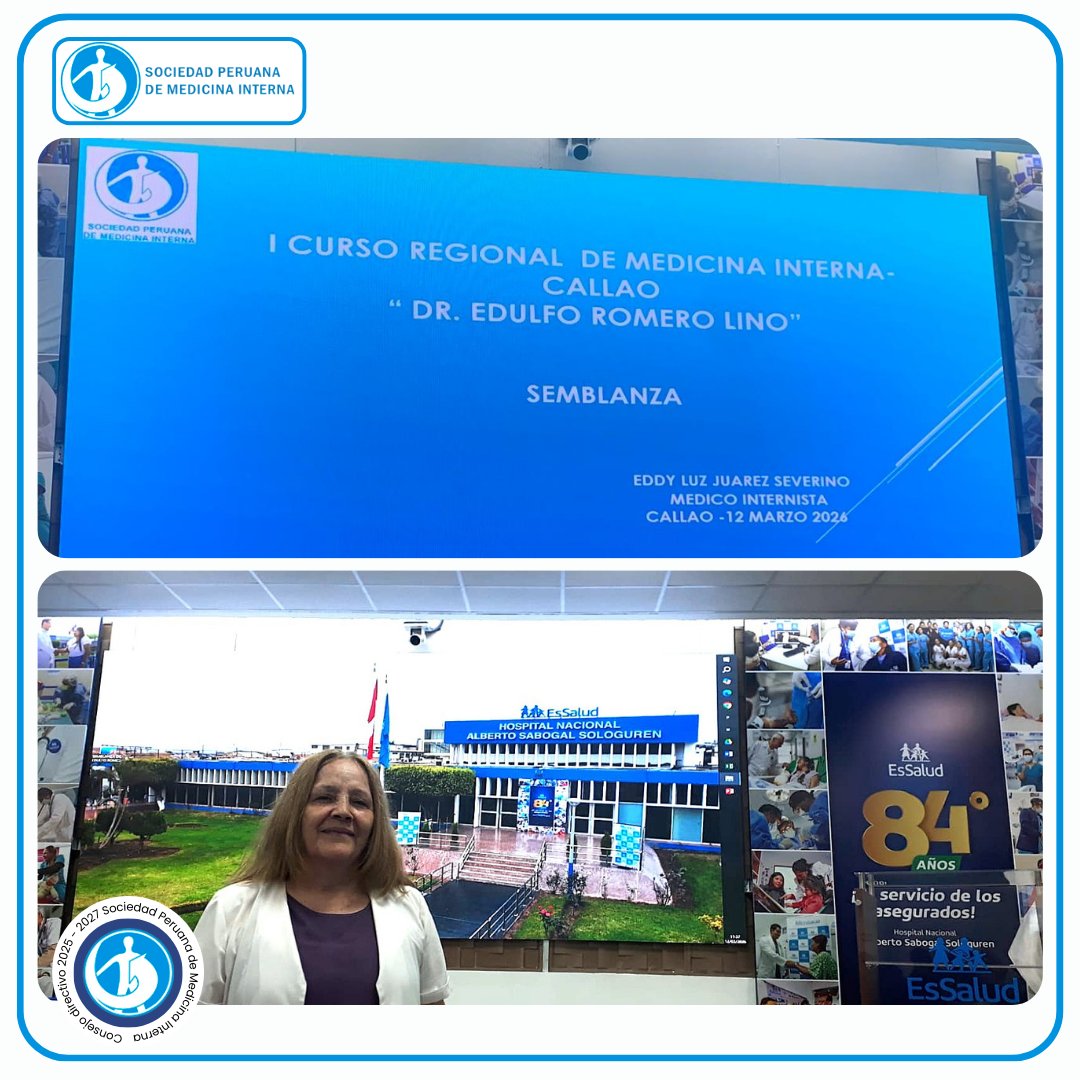 Sociedad Peruana de Medicina Interna tweet media