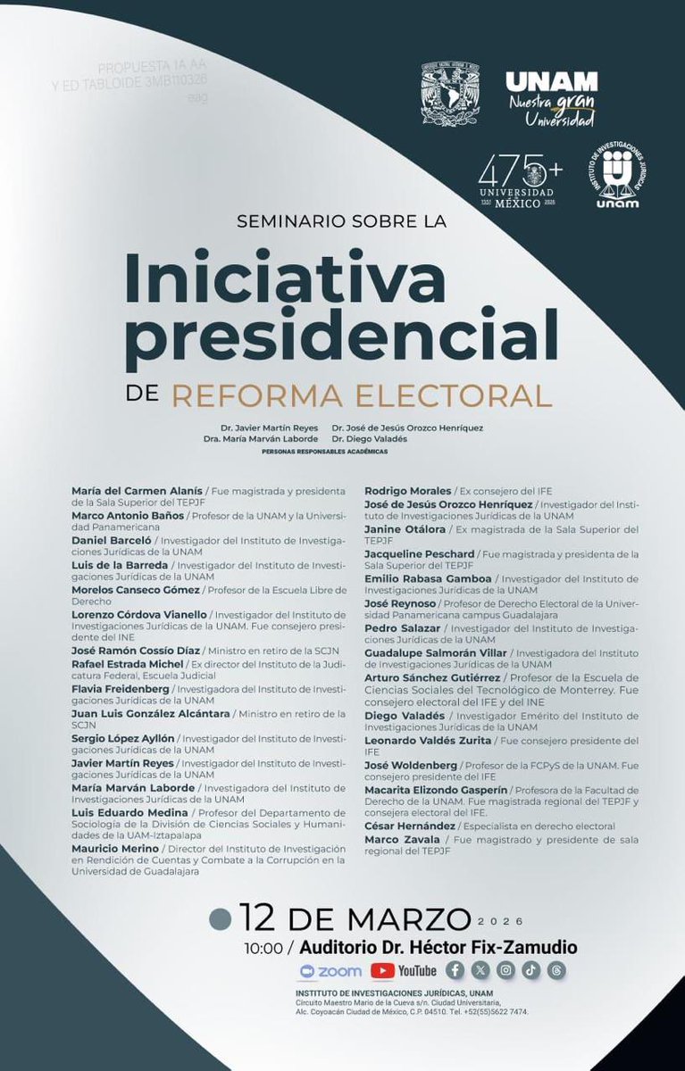 El día hoy  participe en el seminario sobre la Iniciativa Presidencial de Reforma Electoral del <a href="/IIJUNAMElector/">IIJUNAM-Electoral</a> con una ponencia sobre el voto electrónico.