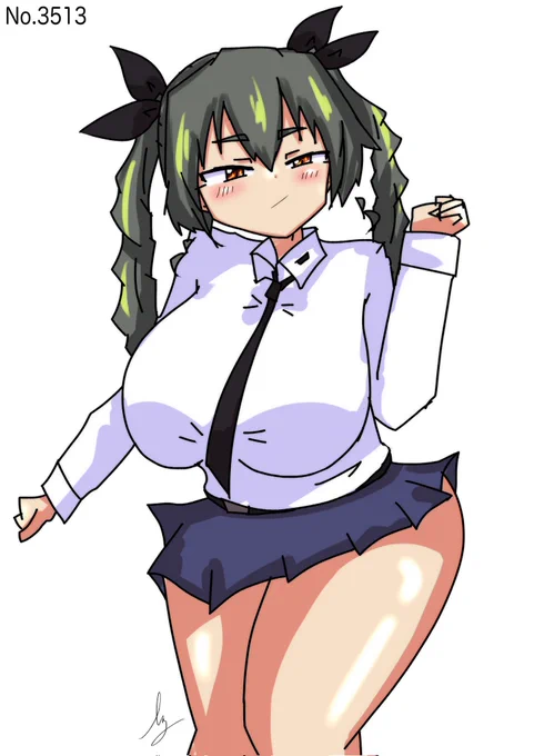 [キュッ!アンチョビ] #1日1ドゥーチェ