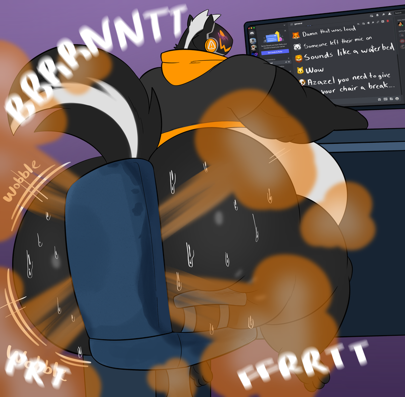 men_lover21's tweet photo. Isn't it annoying that mics nowdays are so sensitive? can't even fart in peace without all of your friends talking about how loud it was... surely they won't ask for more~ 

awesome comm from @Megacoolbear https://t.co/P5EkDEmNFt