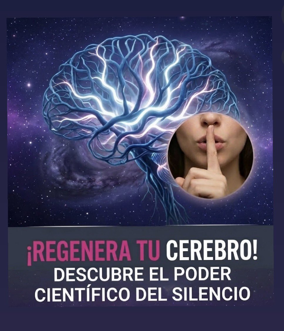EL SILENCIO REGENERA EL CEREBRO 

Decir que "el silencio regenera el silencio" puede donar entre extraño y poético, aunque la ciencia respalda esa declaración. 

Resulta que un estudio  emblemático sobre este tema  fue publicado en la revista Brain, Structure and Function en 2013