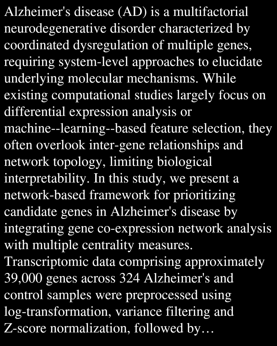 Systems Biology tweet media