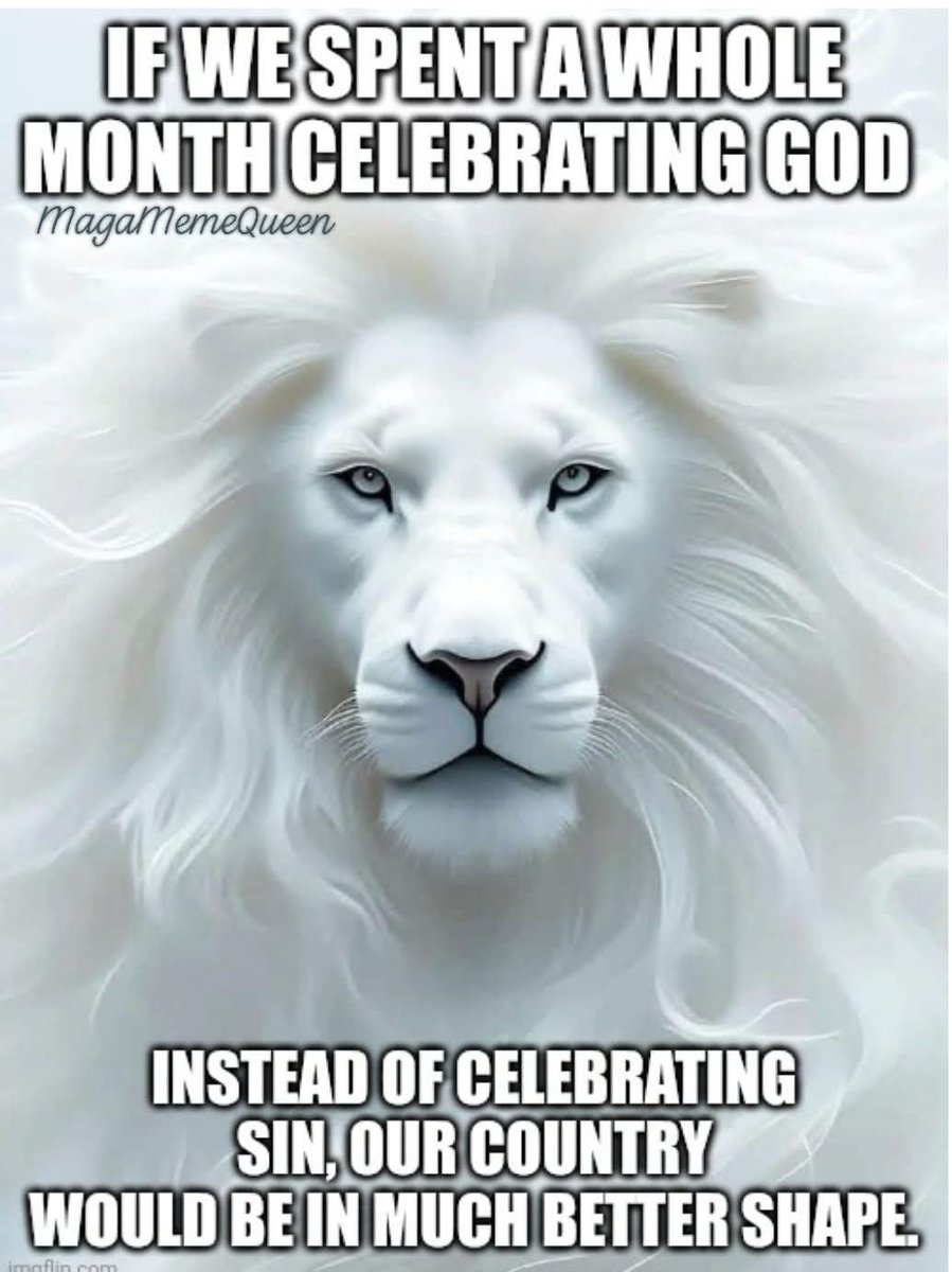 NAILED IT! 🤍

#MakeAmericaGodlyAgain