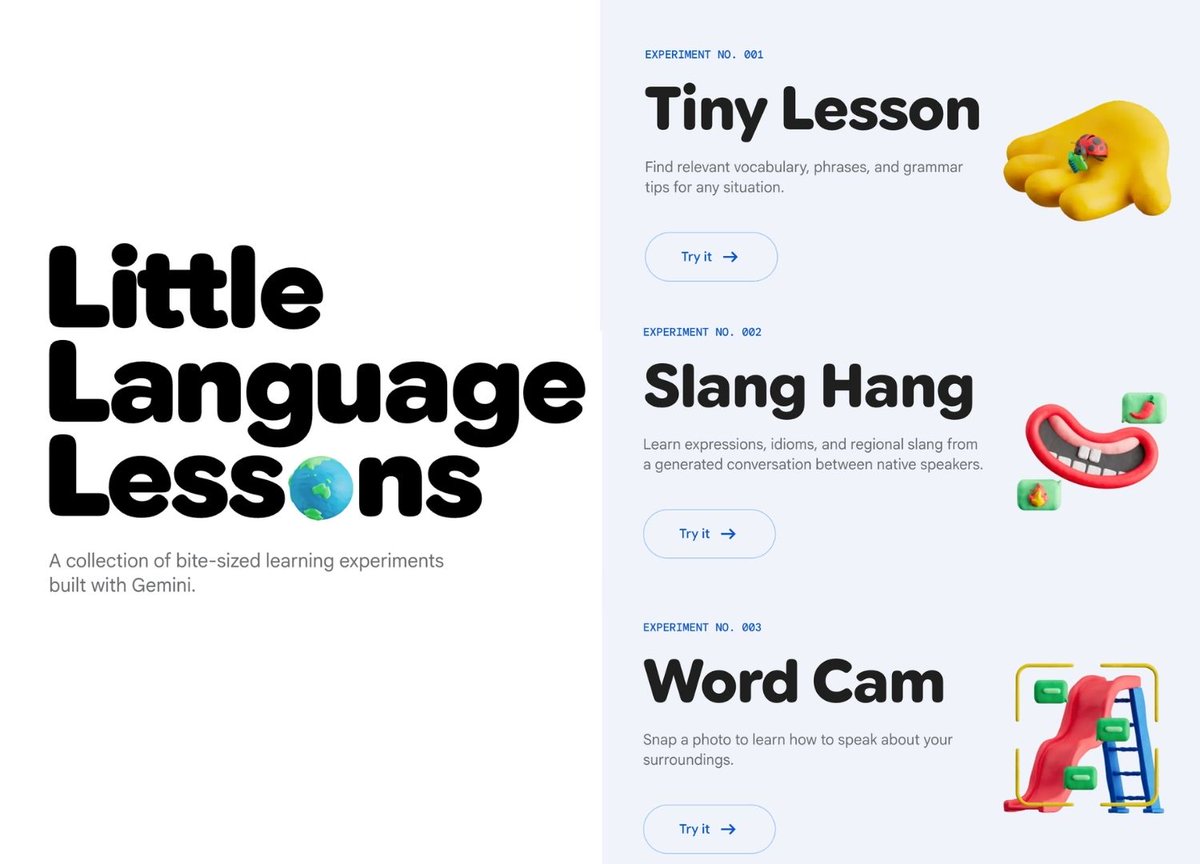 LabSpeculation's tweet photo. 分享一个非常有意思的谷歌官方小工具, Little Language Lessons。

完全免费。

可以自定义场景学习地道的外语表达，还提供语音。

最绝的是，不仅有英语日语法语德语，连粤语都有。 https://t.co/Pf7cPhRxhH