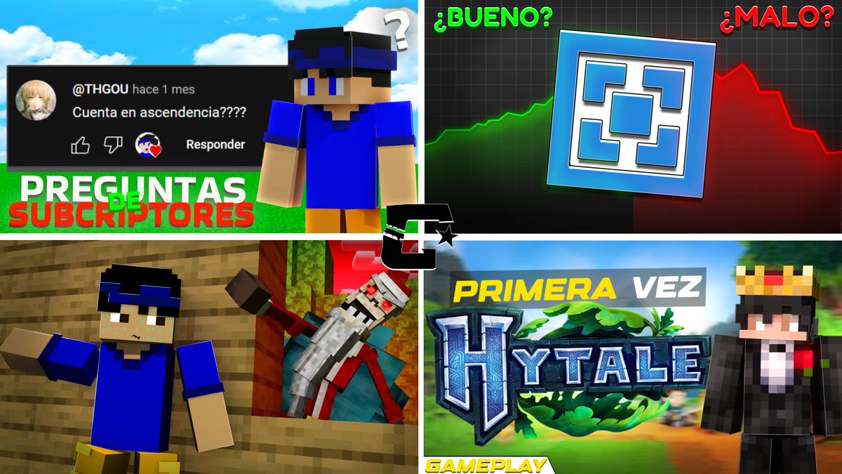 c4zil_'s tweet photo. Ultimos Trabajos!! 🔥

Like Y RT Ayudan

#minecrafthorror #MinecraftEsp #YouTubeGaming #ComisionesAbiertas #DiseñoParaYouTube #YouTubers https://t.co/Eg3lLP3Bhm