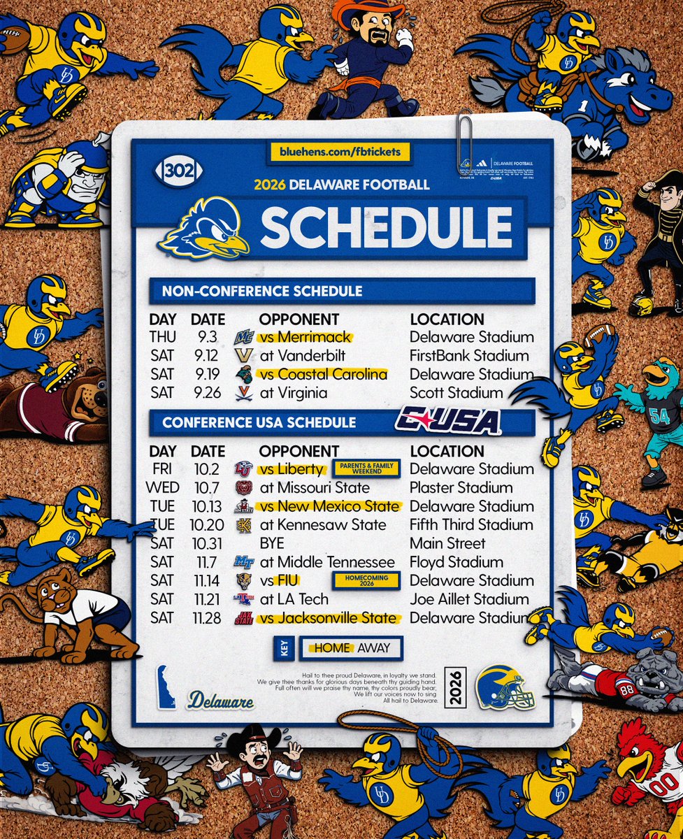 Delaware Football tweet media