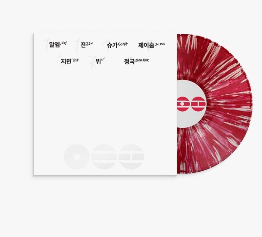 THE DELUXE VINYL HAD THEIR NAMES AND HANDWRITING AND THEIR SEVEN TATTOOS IN THE BACK TOO 💜💜😭😭😭😭😭😭😭😭😭