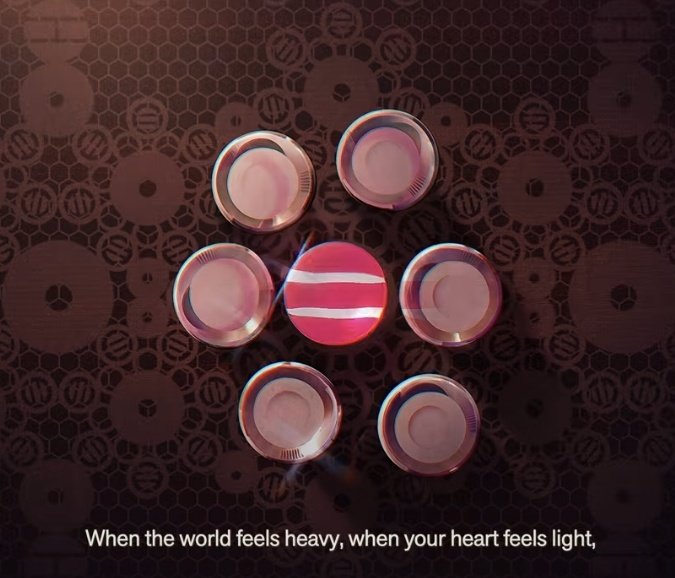 So there were 6 types of love songs, right? 
Self love, romantic, healing, unrequited, fandom, and nostalgic.

There are 6 canisters at the beginning of the trailer. Then, after recording, there is a 7th.

Arirang will show a 7th type of love and there will be 2 songs for each