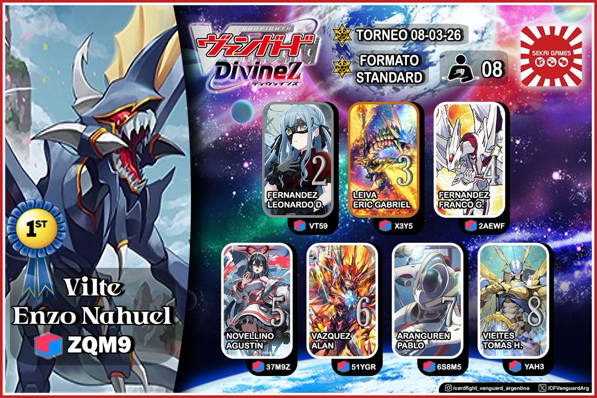 Cardfight Vanguard Argentina tweet media