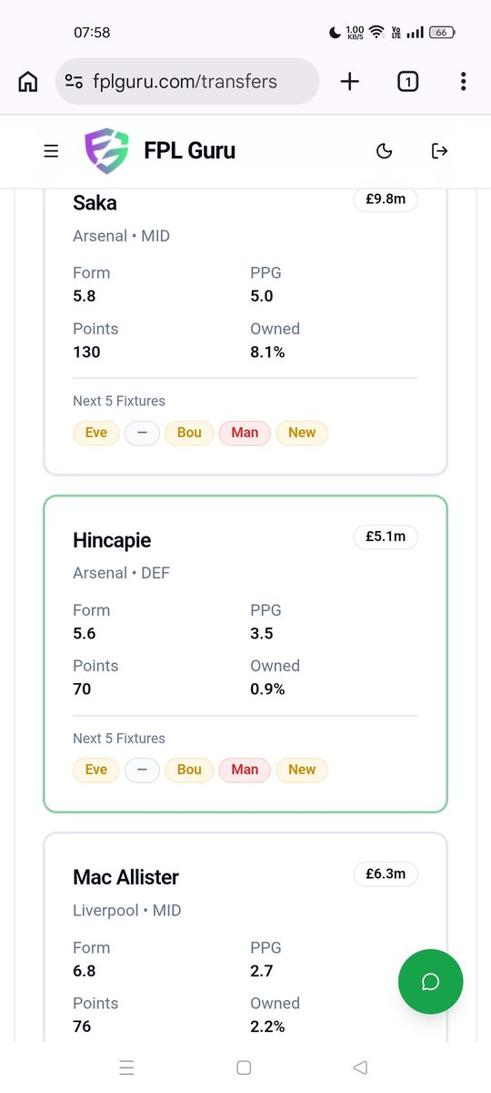 FPL Guru tweet media