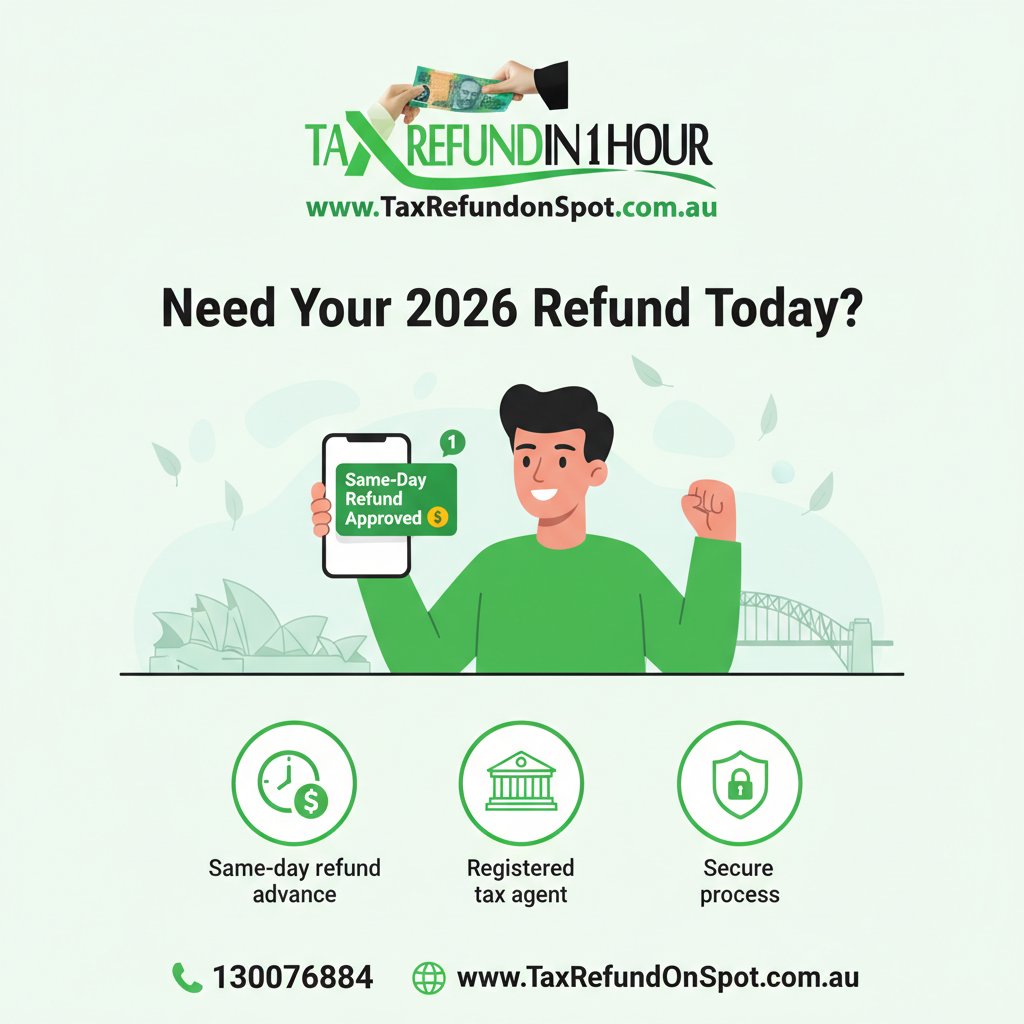 Tax Refund On Spot tweet media