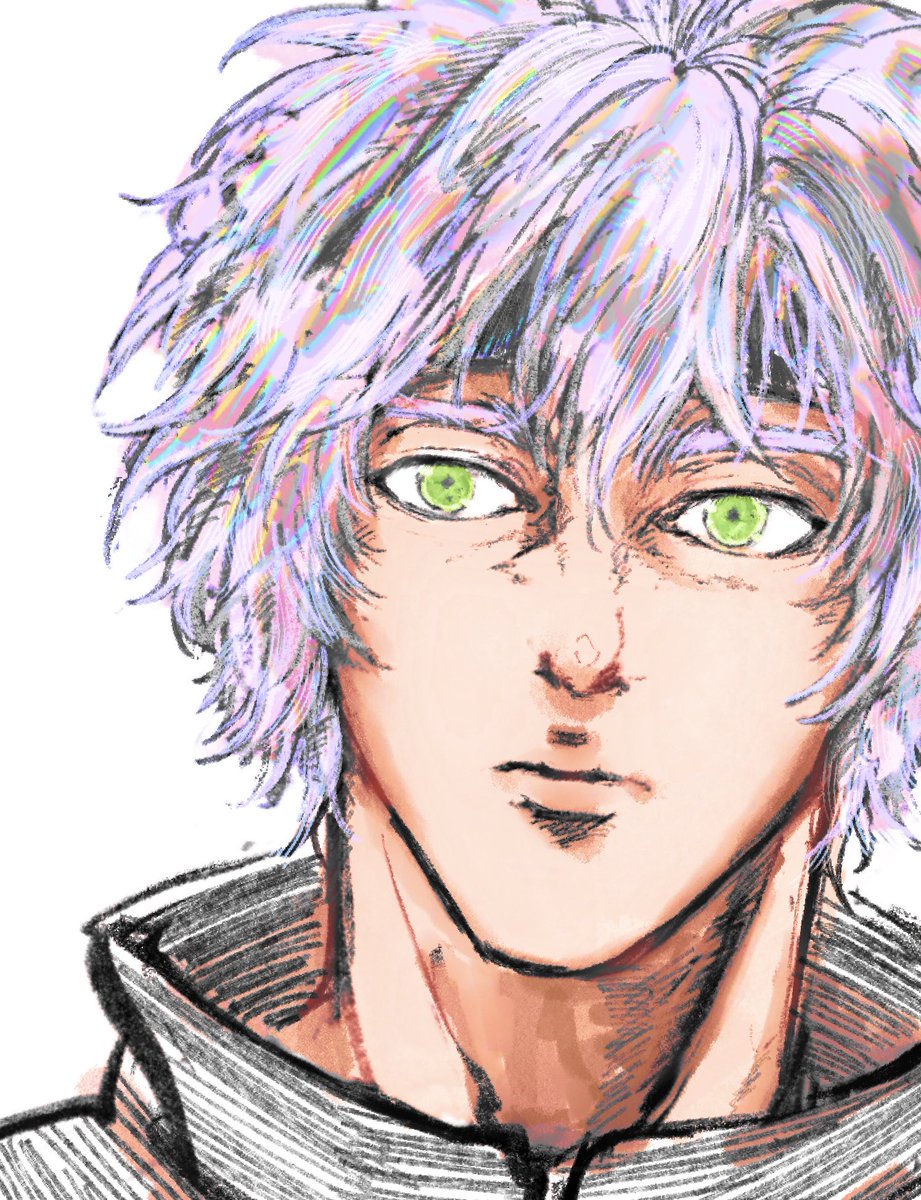 ___inky's tweet photo. 前に描いた頭領 https://t.co/D4yrU1jhnN