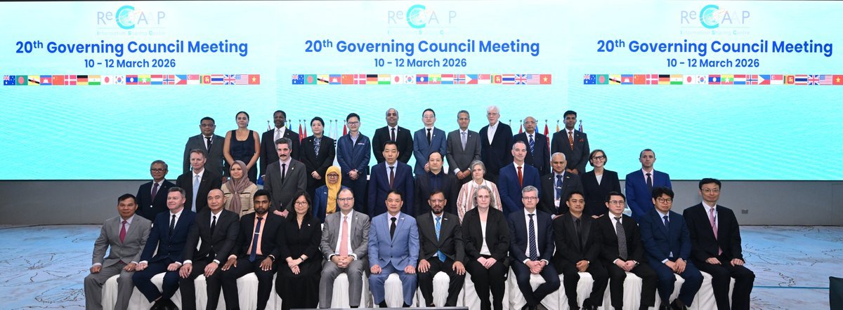 supbrow's tweet photo. First @recaapisc Governing Council Meeting to not include 🇺🇸 following the US Presidential directive to leave this and many other international organizations.
There is a discontinuity between the desire of the current administration to be a great #MaritimeNation and the self-imposed removal from this important maritime organisation.
