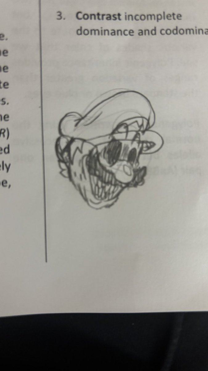 Smth from bio class today