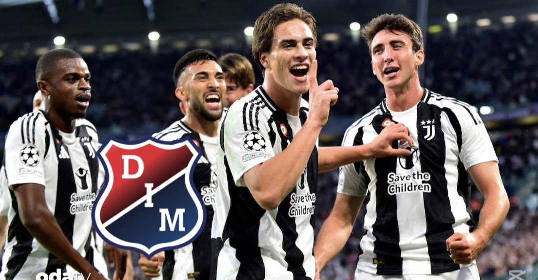 Deportivo Independiente Medellín se convierte en el primer equipo colombiano en eliminar a la Juventus (🇮🇹) en una competencia internacional.

Fue empate en la ida en Turín y la vuelta quedó 2-1 en el Atanasio Girardot a favor del poderoso

Hijos nuestros morirán <a href="/juventusfc/">JuventusFC</a> 🤏🏻