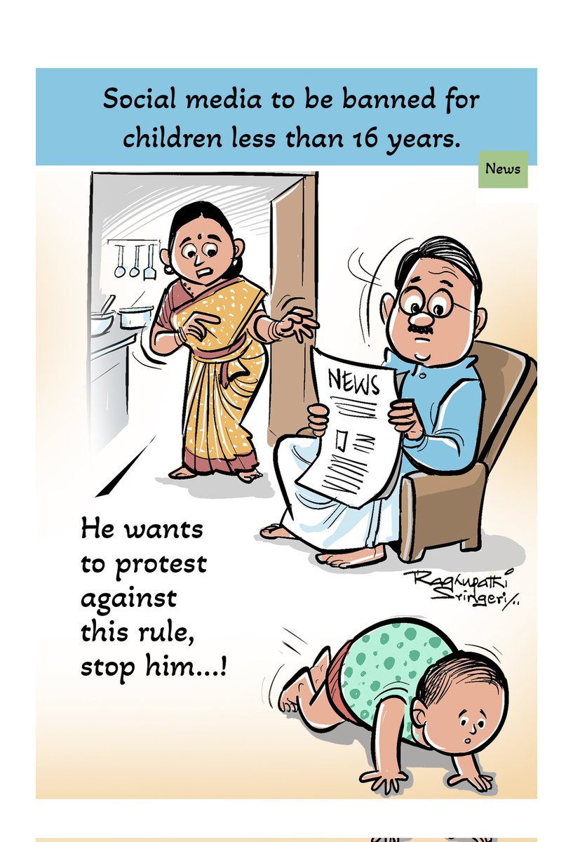 Raghu_Sringeri's tweet image. #socialmediaban #SocialMediaTips #kids