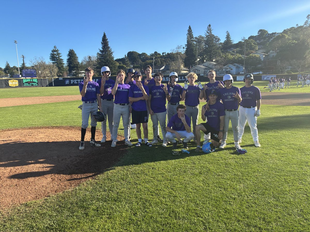 PETALUMA HIGH SCHOOL TROJAN BASEBALL tweet media