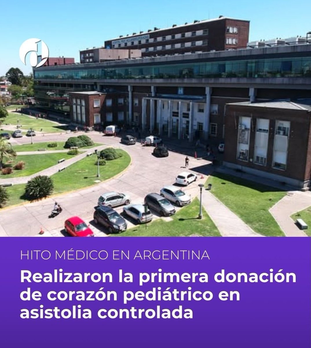 Estas cosas son las que hay que celebrar y defender!!! 
Un hito en la salud pública! 
Primer trasplante de corazón en asistolia controlada! Aguante el Posadas, la salud pública y la educación pública, carajo!
