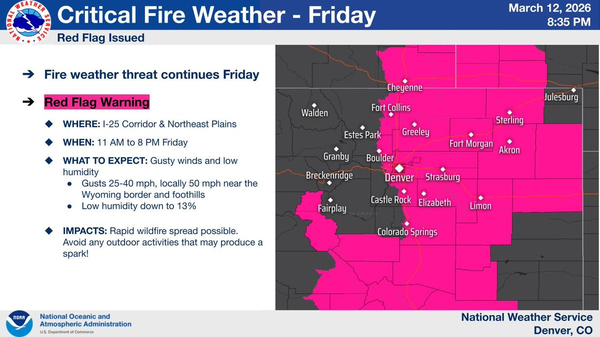 NWS Boulder tweet media