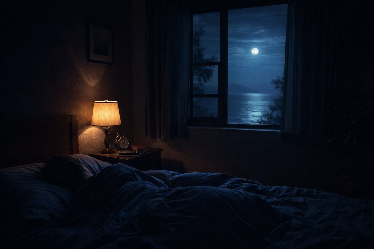 قبل أن تنام …
تذكر أن كثيرًا من الأشياء التي أقلقتك اليوم
لن يكون لها أي معنى بعد سنوات.
اهدأ قليلًا…
الحياة أقصر من أن تُعاش بكل هذا القلق.
#ما_لا_يقال 

تمسون على خير .