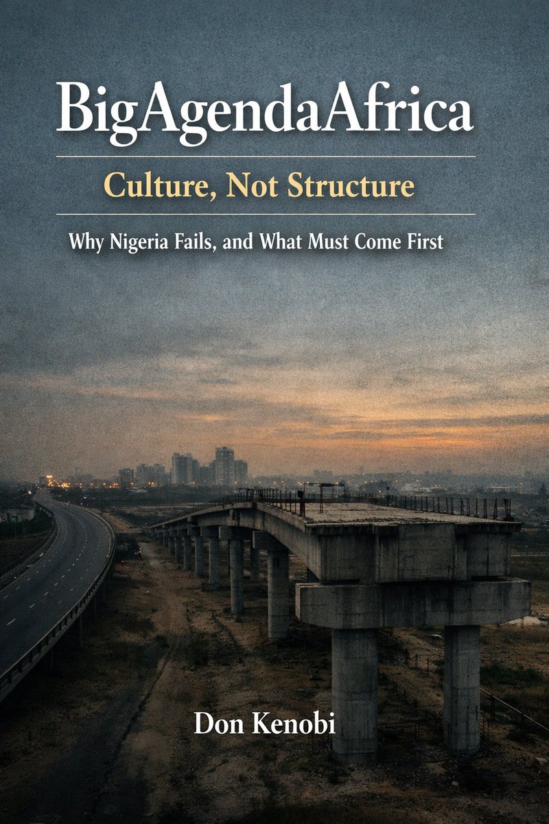 50 Meditations for a Republic Excerpt from "BigAgendaAfrica: Culture, Not Structure" (Why Nigeria Fails and What Must Come First)

I

A nation does not decay because of its enemies.

It decays because its citizens become comfortable with decay.

II

You complain about corruption.