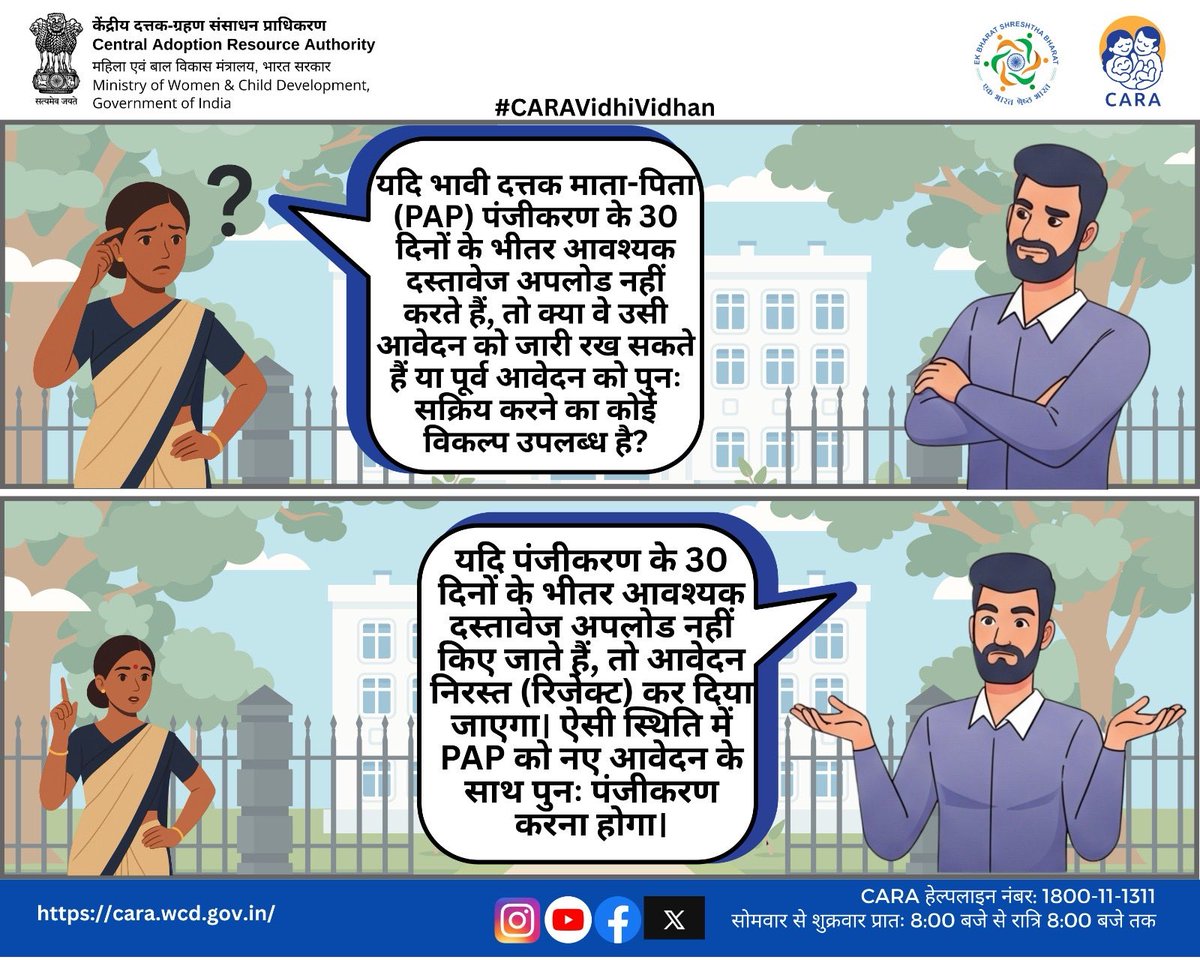 Central Adoption Resource Authority, MWCD, GOI tweet media