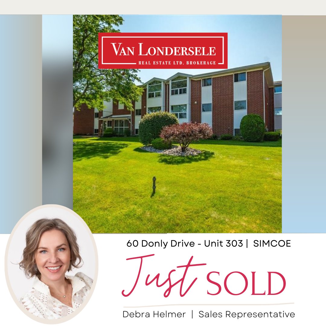 Congratulations to Debra’s clients on the sale of their property! 🎉

🌱Van LonderSELE TO Van LonderSOLD🌿

Debra Helmer | Sales Representative
📞(519) 427-3179
☎(519) 428-5763
✉debbiehelmer01@gmail.com
💻vanlondersele.ca