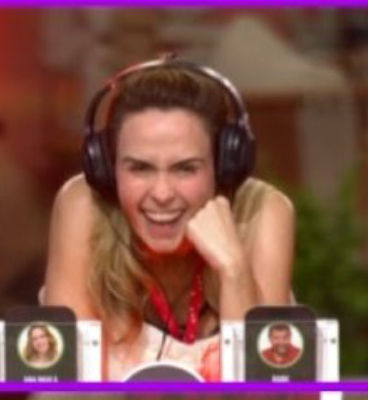 E Jonas pegando ar com os participantes comemorando a eliminado dele da prova do líder #BBB26