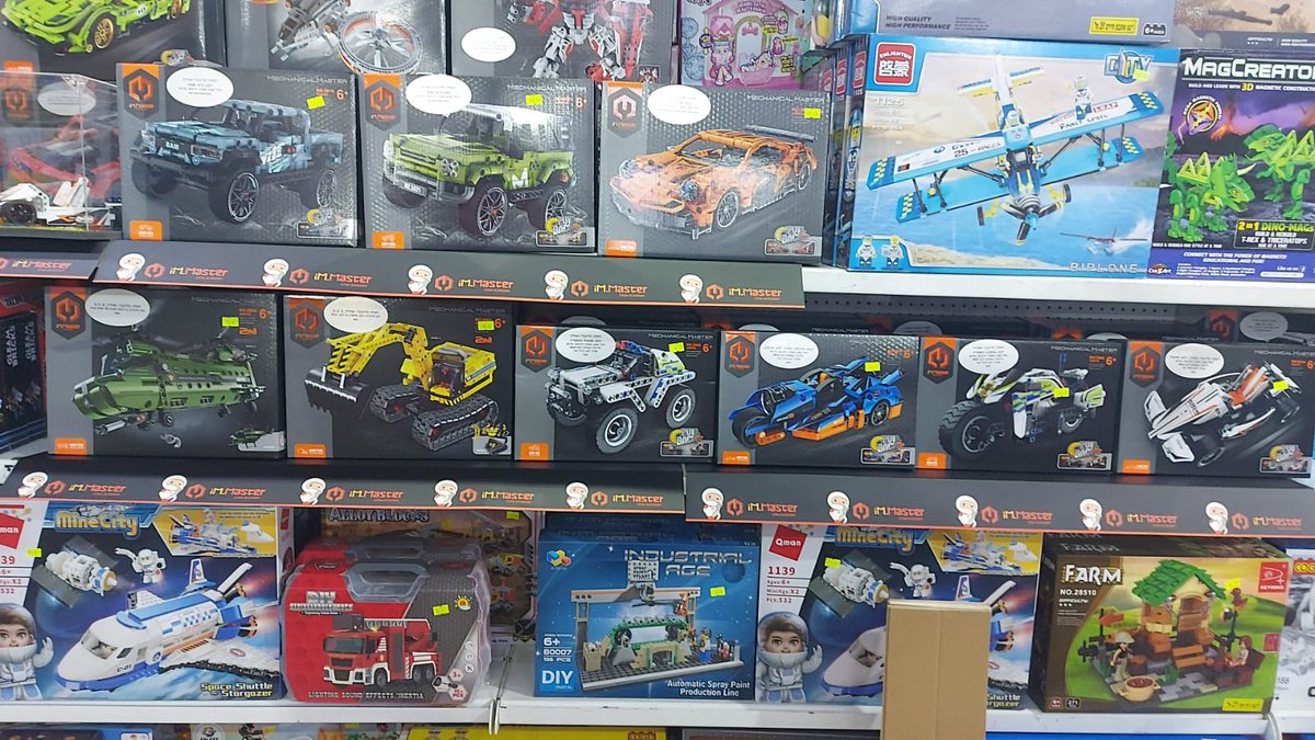 HugoLee789's tweet image. iM.Master spotted on store shelves 

Our Mechanical Master building sets are reaching more builders around the world.

Supercars.
Off-road vehicles.
Engineering machines.
All designed for motion, creativity and STEM learning.
More markets coming soon. 🚀

#iMMaster #IMMASTER