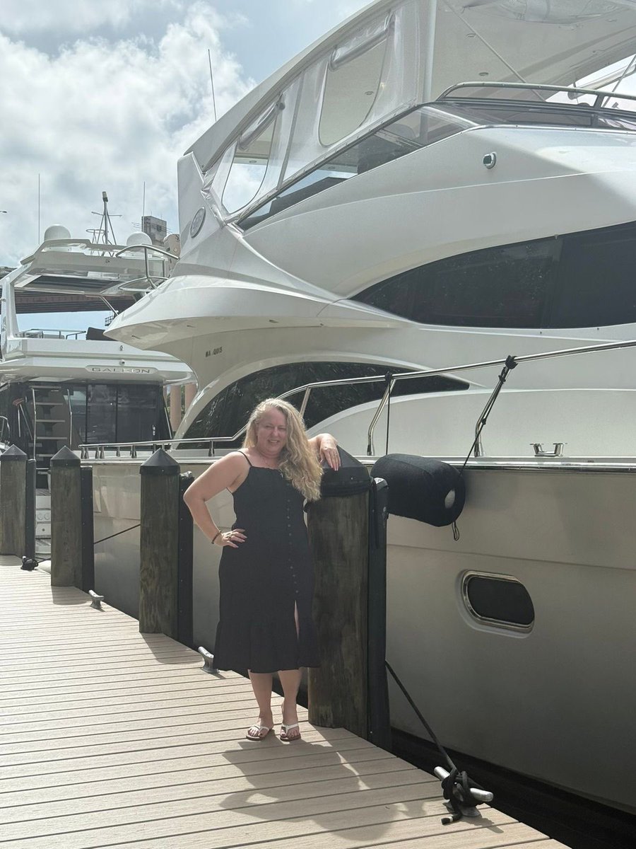 Throwback to salty air, sundresses, and boats bigger than my future plans 😎⚓ #TBT #BoatDays #LivingMyBestLife