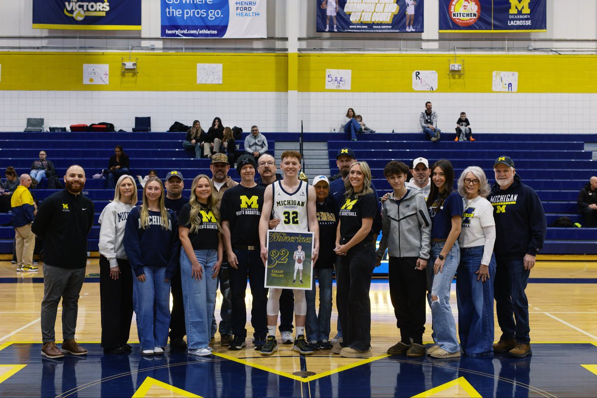 UMDearbornbball's tweet photo. Thank you to our three seniors who paved the way for future success at The University of Michigan-Dearborn. 
• Collin Miller (4 Year Wolverine) 
• Thomas Dillard (4 Year Wolverine) 
• Luc Laketa (Graduate Student) https://t.co/DDtLAiRRAG