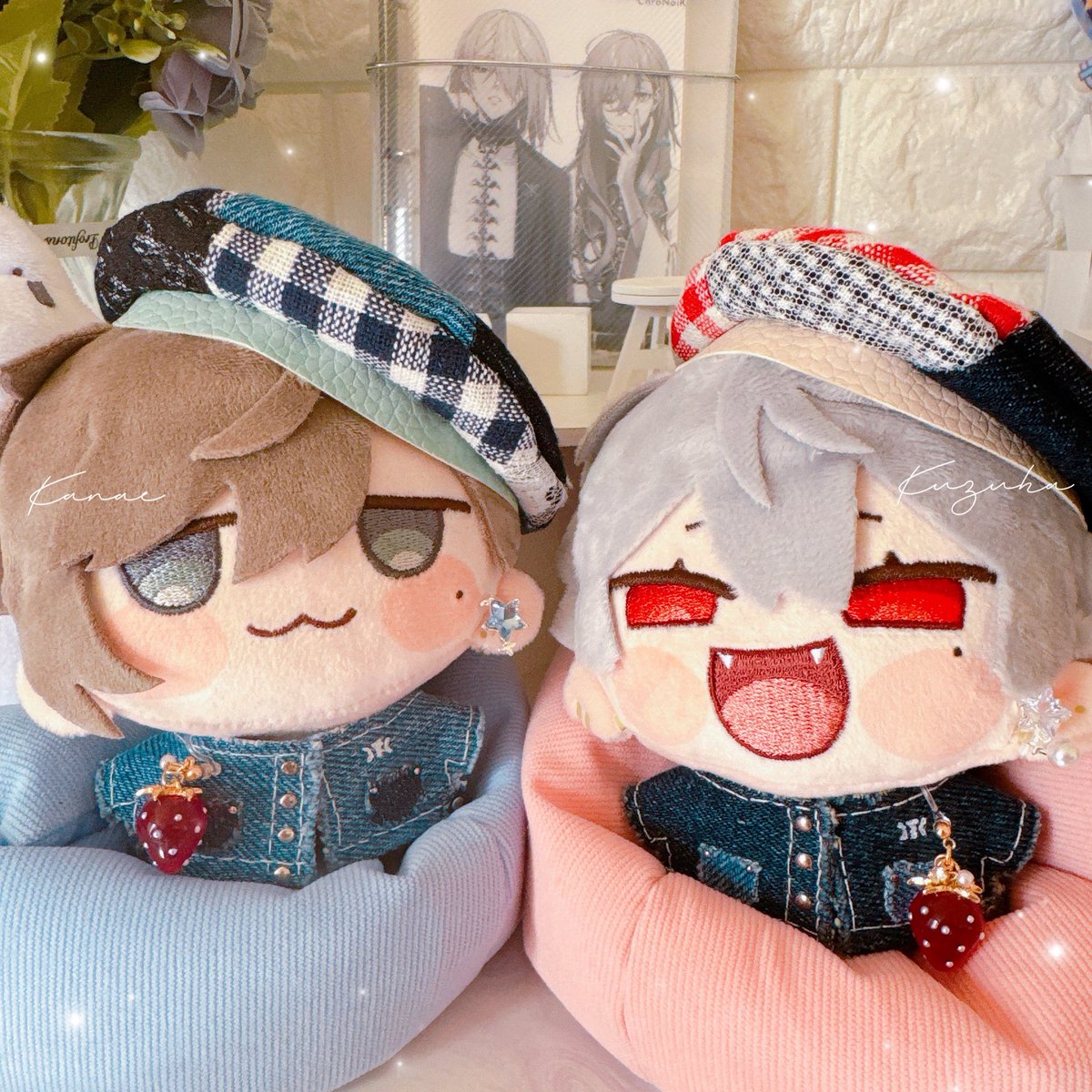 Tomori77928's tweet photo. サボってたまるっとちゃん用のお帽子完成した✌️
スリコにかわいいいちごちゃんのイヤリング売ってたからげっとしたよ🍓
かなまるっとくずまるっと🤩 https://t.co/hMrzmvxCsx