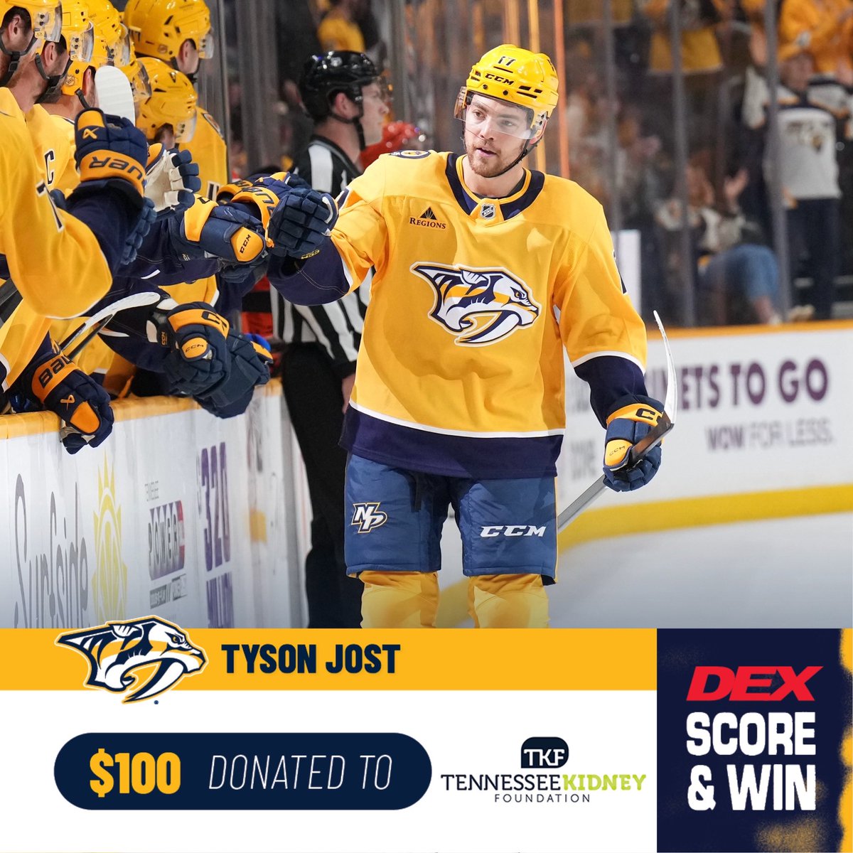 Nashville Predators Foundation tweet media